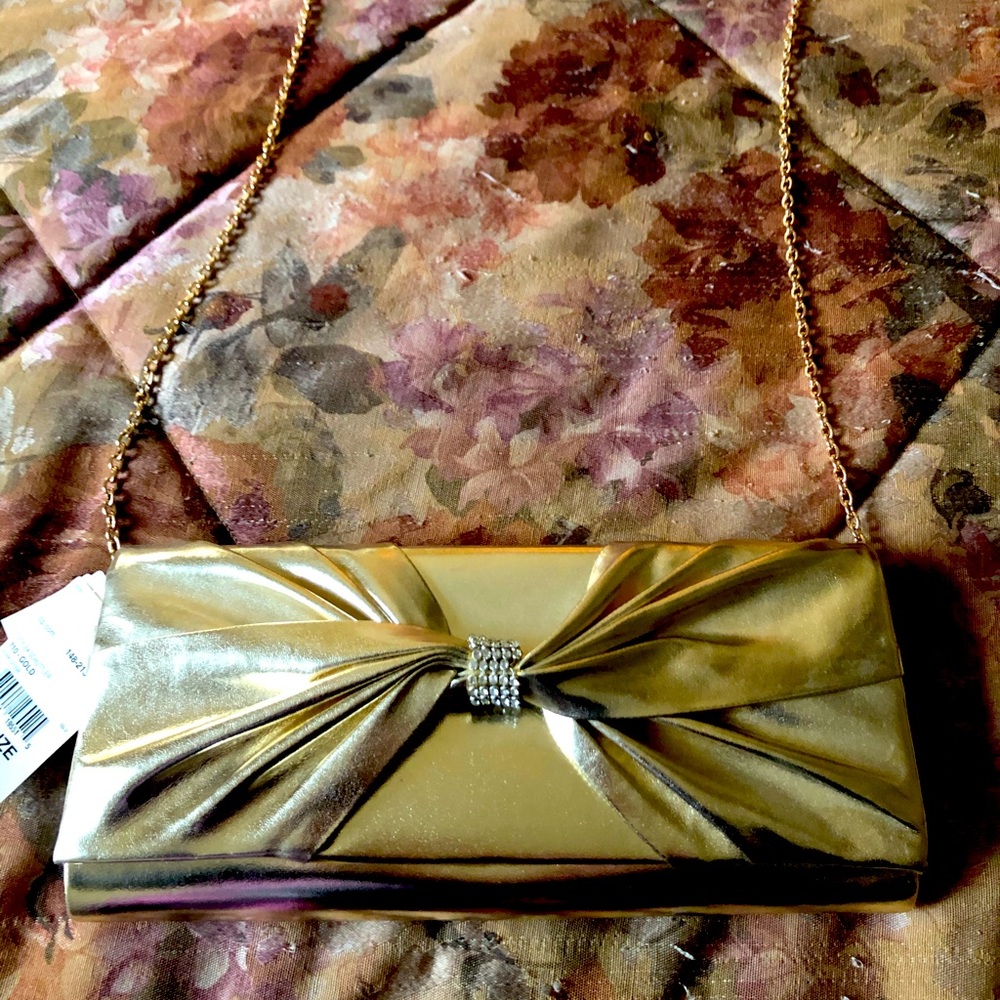 Gold Dress Purse